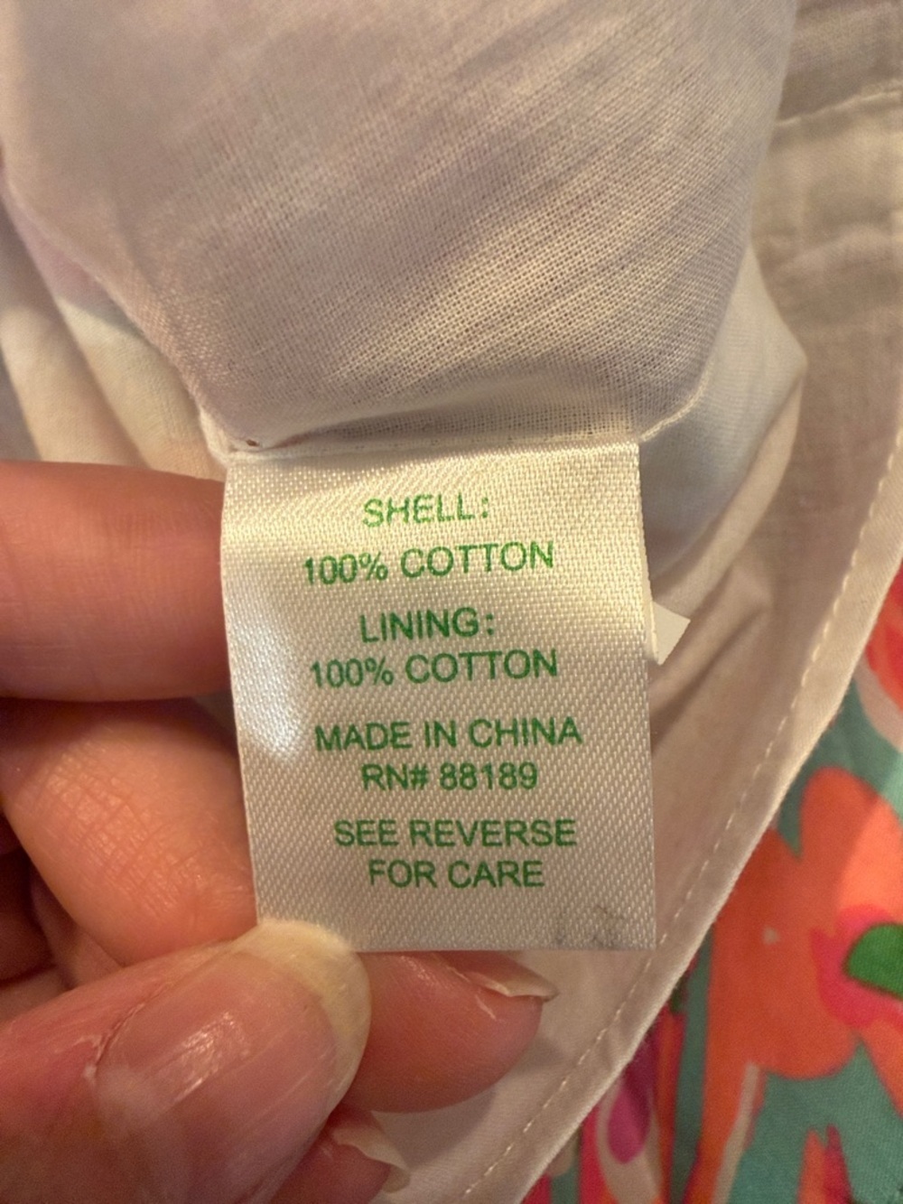 Women’s Lilly Pulitzer Turquoise Sundress with Pink Floral Border size 0 - Picture 3 of 4